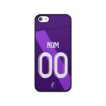 Coque de t�l�phone pour iphone 5c maillot de football de toulouse domicile personnalisable ronaldo messi ...