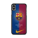 Coque de t�l�phone pour iphone x / xs fc barcelone football ecusson messi suarez neymar club ronaldo ...
