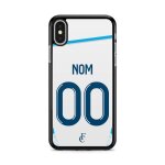 Coque de t�l�phone pour iphone x / xs maillot de football de marseille om domicile personnalisable ronaldo ...