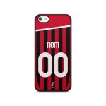 Coque de t�l�phone pour ipod 5 6 7 maillot de football de milan domicile personnalisable ronaldo messi ...