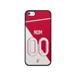 Coque de t�l�phone pour ipod 5 6 7 maillot de football de monaco domicile personnalisable ronaldo messi ...