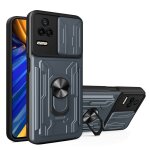 Coque de t�l�phone avec protection coulissante pour xiaomi poco f4 / redmi k40s, gris