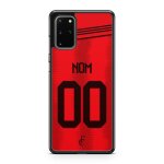 Coque de t�l�phone pour samsung galaxy a12 maillot de football de bayern munich domicile personnalisable ...