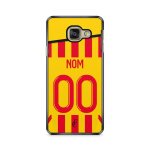 Coque de t�l�phone pour samsung galaxy a3 2017 ( a320) maillot de football de lens domicile personnalisable ...