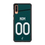 Coque de t�l�phone pour samsung galaxy a50 maillot de football de lens ext�rieur personnalisable ronaldo ...