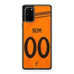 Coque de t�l�phone pour samsung galaxy a52 4g et 5g maillot de football de real madrid ext�rieur personnalisab ...