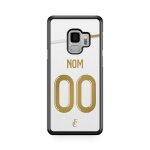 Coque de t�l�phone pour samsung galaxy a6 2018 maillot de football de nice ext�rieur personnalisable ...