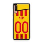 Coque de t�l�phone pour samsung galaxy a70 maillot de football de lens domicile personnalisable ronaldo ...