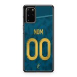 Coque de t�l�phone pour samsung galaxy a71 maillot de football de marseille om ext�rieur personnalisable ...