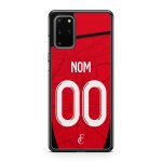 Coque de t�l�phone pour samsung galaxy a71 maillot de football de rennes domicile personnalisable ronaldo ...