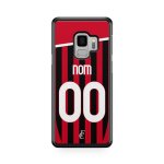 Coque de t�l�phone pour samsung galaxy a8 2018 maillot de football de milan domicile personnalisable ...