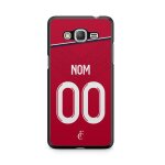 Coque de t�l�phone pour samsung galaxy j3 2016 ( j310 ) maillot de football de lille domicile personnalisable ...