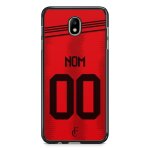 Coque de t�l�phone pour samsung galaxy j3 2017 maillot de football de bayern munich domicile personnalisable ...