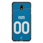 Coque de t�l�phone pour samsung galaxy j3 2017 maillot de football de naples napoli domicile personnalisable ...