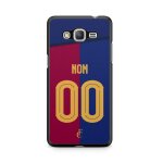 Coque de t�l�phone pour samsung galaxy j5 2016 ( j510 ) maillot de football de barcelone domicile personnalisa ...