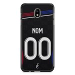Coque de t�l�phone pour samsung galaxy j7 2017 ( j730 ) maillot de football de lyon ext�rieur personnalisable ...