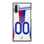 Coque de t�l�phone pour samsung galaxy note 10 maillot de football de lyon domicile personnalisable ronaldo ...