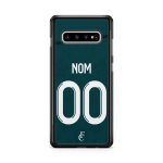 Coque de t�l�phone pour samsung galaxy s10 maillot de football de monaco ext�rieur personnalisable ronaldo ...