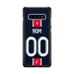Coque de t�l�phone pour samsung galaxy s10 maillot de football de paris saint germain psg domicile personnalis ...