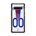 Coque de t�l�phone pour samsung galaxy s10e maillot de football de lyon domicile personnalisable ronaldo ...