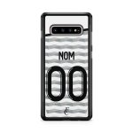 Coque de t�l�phone pour samsung galaxy s10e maillot de football de rennes ext�rieur personnalisable ronaldo ...