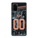 Coque de t�l�phone pour samsung galaxy s20 fe maillot de football de bayern munich ext�rieur personnalisable ...