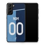 Coque de t�l�phone pour samsung galaxy s21 fe maillot de football de le havre domicile personnalisable ...