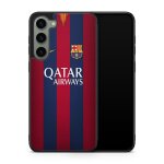 Coque de t�l�phone pour samsung galaxy s24 fe fc barcelone football ecusson messi suarez neymar club ...