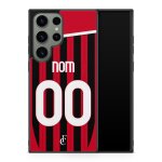 Coque de t�l�phone pour samsung galaxy s24 ultra maillot de football de milan domicile personnalisable ...