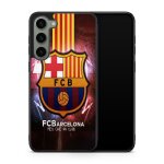 Coque de tlphone pour samsung galaxy s25 plus fc barcelone football ecusson messi suarez neymar club ...