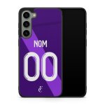 Coque de t�l�phone pour samsung galaxy s25 plus maillot de football de toulouse domicile personnalisable ...