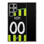 Coque de t�l�phone pour samsung galaxy s25 ultra maillot de football de manchester city ext�rieur personnalisa ...