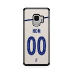 Coque de t�l�phone pour samsung galaxy s9 plus maillot de football de chelsea ext�rieur personnalisable ...