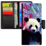 Coque telephone samsung note 20 ultra simili cuir rabat panda dessin smartphone animaux ecologie portable ...