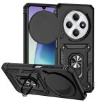 Coque de t�l�phone avec support coulissant pour redmi 14c 4g, noir