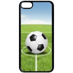 Coque - terrain de foot - compatible avec apple ipod touch 6 - plastique - bord noir