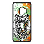 Coque tigre s9 silicone tasmanie mobile orange de made in france samsung galaxy s9
