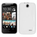 Coque tpu type s pour htc desire 310 - blanc