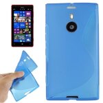 Coque tpu type s pour nokia lumia 1520 - bleue Coque tpu type s pour nokia lumia 1520 - bleue