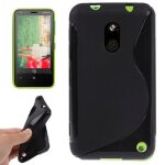 Coque tpu type s pour nokia lumia 620 - noir