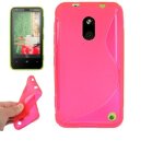 Coque tpu type s pour nokia lumia 620 - rose