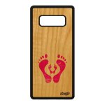 Coque trace de pas samsung note 8 bois silicone smartphone femme antichoc samsung galaxy note 8 Coque trace de pas samsung note 8 bois silicone smartphone femme antichoc samsung galaxy note 8