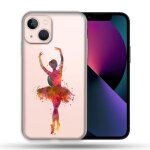 Coque transparente pour apple iphone 13 mini (5. 4) danseuse etoile