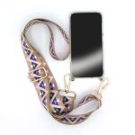 Coque transparente pour iphone x / xs avec lani�re / bandouli�re t�l�phone r�glable en tissu triangle ...