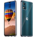 Coque transparente pour motorola moto e13 - silicone ultra fine [100% transparent] [mat�riau allemand] ...