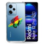 Coque transparente renforc�e pour xiaomi redmi note 12 pro 5g bob marley graf