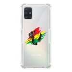 Coque transparente pour samsung galaxy a51 4g bob marley graf