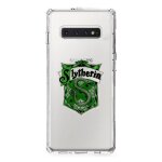Coque transparente pour samsung galaxy s10 harry potter slytherin