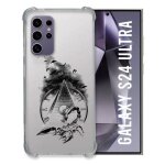 Coque transparente pour samsung galaxy s24 ultra scorpion