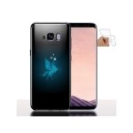 Coque unique samsung s8 plus licorne bleue - housse t�l�phone silicone